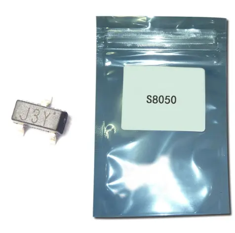 100pcs/lot SMD triode S8050 J3Y 0.5A/25v NPN SOT23 power transistor