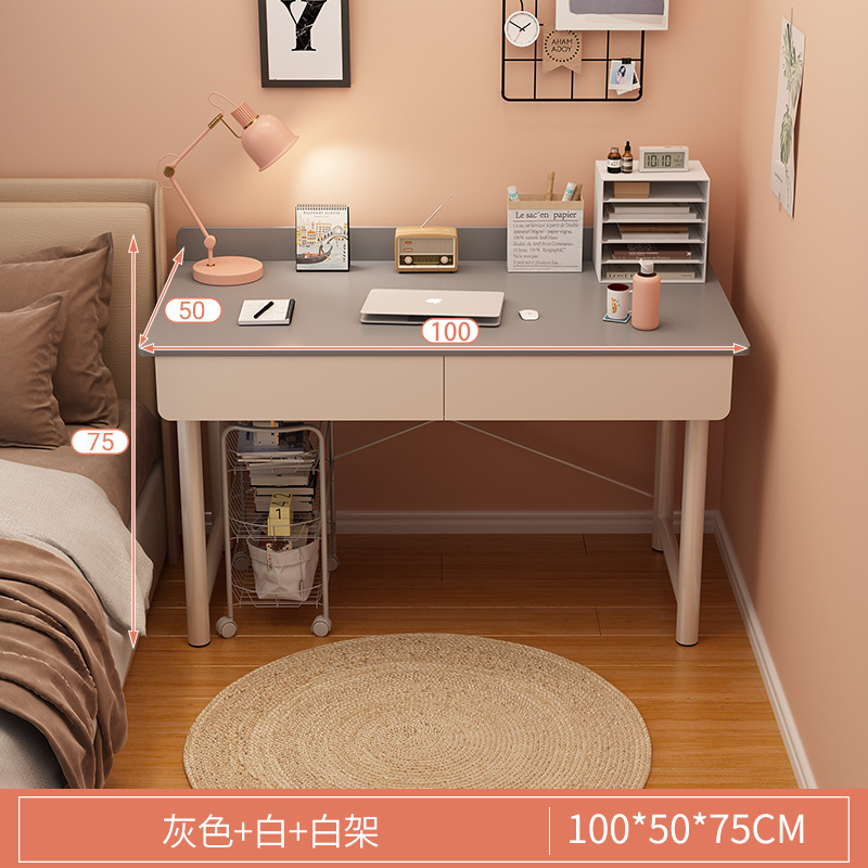 100cm Iron Gray [Double Drawers]