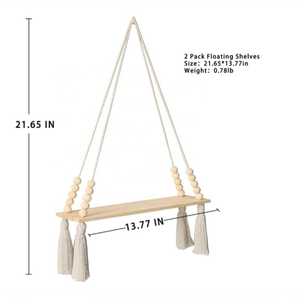 2 Pack ripiano per piante galleggianti in metallo <span class=keywords><strong>da</strong></span> soggiorno mensole appese a parete per portabottiglie decorativo e portaoggetti per <span class=keywords><strong>fioriere</strong></span> - Product Image 2