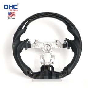 <span class=keywords><strong>Volante</strong></span> de Fibra de Carbono Hydro-Dip en Stock en EE. UU. para Infiniti G37 G37x G35 G25 2007-2013 Línea Negra También Compatible con G35 2007-2008 - Product Image 1