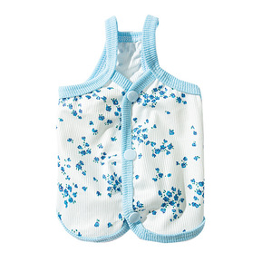 ชุดอยู่บ้านแขนสั้นพิมพ์ลายพร้อมสายรัดรูป<span class=keywords><strong>สุนัข</strong></span> - เสื้อสวมหัวสไตล์ฤดูร้อนแบบเบาสำหรับลูก<span class=keywords><strong>สุนัข</strong></span>เท็ดดี้แบร์ - เสื้อผ้าสัตว์เลี้ยง - Product Image 5