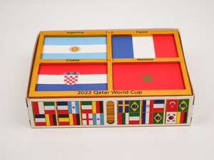 Paquete de 22 Banderas Deportivas de la Copa <span class=keywords><strong>Mundial</strong></span> de Fútbol CS Gift World, Impresas en PET, Duraderas y Personalizables - Product Image 2