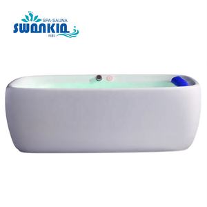 Jacuzzi Rectangular Swankia 2024, Bañera de Hidromasaje para Dos Personas, Bañera Exterior con Luz LED y Burbujas en la Parte Inferior - Product Image 2