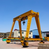 Crane RTG Efisiensi Tinggi untuk Logistik Gudang 40t dengan Posisi Otomatis dan Sensor Anti-Tabrakan