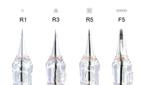 Goochie Aiguille de tatouage jetable Microshading pour le maquillage permanent Aiguilles de cartouche de lèvre