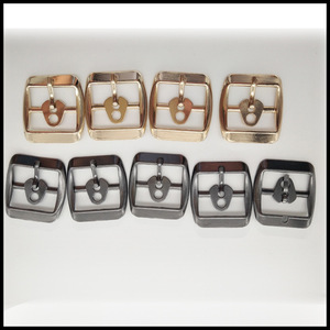 Hebilla de barra metálica de 22 mm x 20 mm, duradera, para zapatos, ropa, bolsos, accesorio de ferretería - Product Image 5