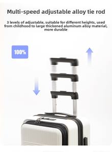 Mini <span class=keywords><strong>bagage</strong></span> à <span class=keywords><strong>main</strong></span> 14 pouces pour filles printemps automne compagnies <span class=keywords><strong>a</strong></span>ériennes valise Spinner bagages enregistrés gratuits PC aluminium ABS voyage - Product Image 3