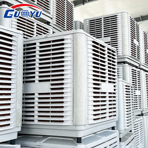 مبرد هواء تبخيري للتثبيت على الحائط مع جهاز تحكم عن بعد ومحرك للاستخدام في المطاعم مكيف هواء صناعي - Product Image 4