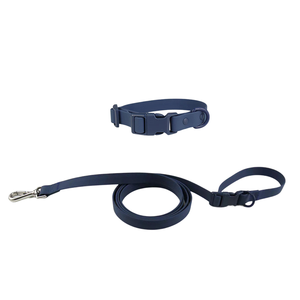 Conjunto de Collar y Correa para Perro Ajustable de Lujo en PVC PUPE, Impermeable, con Agarre Fácil y Cómodo para Perros - Product Image 6