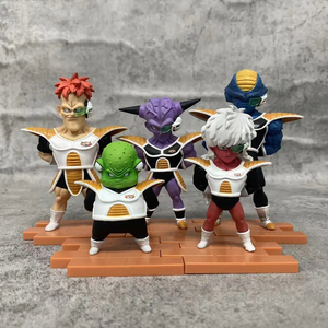 Figuras de Anime HESPER DBZ Ginyu <span class=keywords><strong>Force</strong></span>, Jeice, Ginyu, Guldo, Recoom, Burter, Super Saiyan God, Kit de Modelo de Anime en PVC, Regalos y Juguetes para Niños - Product Image 3