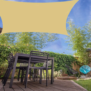 Toldo Rectangular Beige Royal Shade de 4*4m, RTAPS16, Protección Solar UPF50+, Bloqueo de Rayos UV del 95%, Tejido HDPE de 200GSM, Comercial, Resistente - Product Image 4