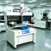 Impresora de Pantalla SMT Semiautomática para PCB, Plataforma de 300x500 mm, Tamaño Máximo de PCB de 250x450 mm, para Prototipos de Electrónica de Consumo LED |