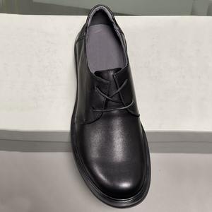 Comfortable cowhide men's shoes for business formal wear lace-up men's casual leather shoes comfortable mid-aged <b>driving</b> shoes - Product Image 3