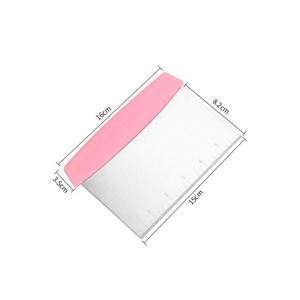 Cortador de Masa de Acero Inoxidable Personalizado, Raspador de Pastelería para Pizza y Tartas con Medidor, Utensilios de Cocina - Product Image 3