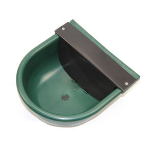 Équipement d'alimentation laitière Abreuvoir pour bétail Abreuvoir vert en <span class=keywords><strong>plastique</strong></span> 4L Réservoir d'alimentation et de boisson pour vache veau cheval ferme - Product Image 1