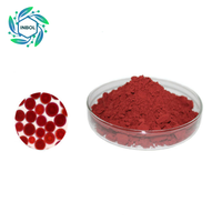 Poudre d'astaxanthine naturelle en vrac à prix de gros 1kg 1% 5% 10% Astaxanthine