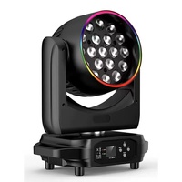 Promotion Prix Usine : Projecteur de Scène à Tête Mobile 19 * 15W avec Bande LED RGBW et Zoom Beam pour Discothèque, DJ, Club, KTV