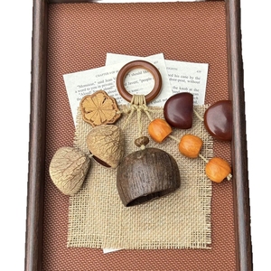 Wholesale Vintage Natural Fruit Shell <b>Wind</b> <b>Chime</b> For Rustic Botanical Handmade Souvenir Gift - Product Image 1