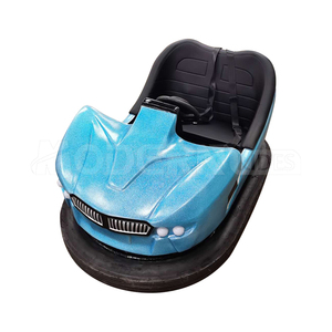Durable Pink/blue Ground <b>Grid</b> Bumper Car With Glossy Painted Surface, Led Lights For Kids And Adults For Sale - Product Image 1