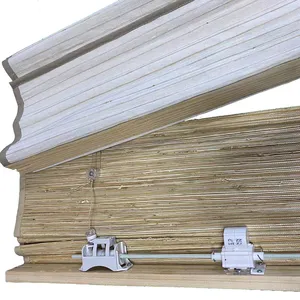 Bahar kablosuz sistem doğal çim dokuma jaluzi kamış jüt dokuma <span class=keywords><strong>shades</strong></span> - Product Image 1