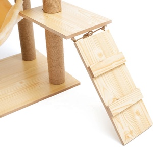 Usine directe de haute qualité montée <span class=keywords><strong>arbre</strong></span> <span class=keywords><strong>à</strong></span> <span class=keywords><strong>chat</strong></span> condo maison pour animaux de compagnie - Product Image 2