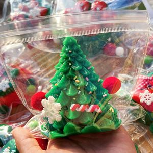 Juguetes Blandos de Árbol de Navidad al por Mayor, Juguetes Sensoriales de Alimentos Simulados de Lenta Recuperación para Aliviar el Estrés, Ideales para Regalos Navideños - Product Image 1
