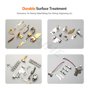 Aangepaste Precisie Stempelen Clip Onderdelen Messing Beryllium Koper Zilver Roestvrij Staal Elektrische Platte Bladveer Contact - Product Image 4