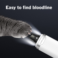 SiMAiSHEN-M8 Nouveaux produits tendance pour chiens 2026 10000 tr/min 3 vitesses Certifié CE FCC Affichage LED Lime à ongles pour chiens et chats Usine