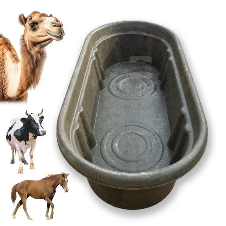 New Impact-Resistant Large Animal Drinker Trough PP Material Feeding ...