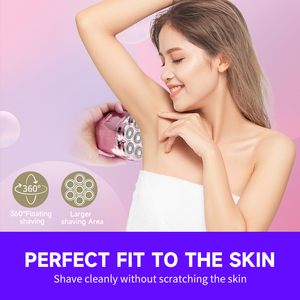 Tête de <span class=keywords><strong>rasage</strong></span> magnétique 8000 tr/min Rasoir électrique pour femmes Épilation intime pour femmes IPX7 Étanche Sans douleur Tondeuse corporelle - Product Image 4