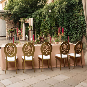 Chaises de mariage modernes en acier inoxydable Offre Spéciale pour événements et restaurants Location pour mariages et fêtes Chaise d'hôtel - Product Image 2