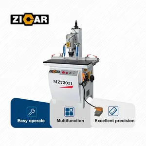 ZICAR aluminum vertical hinge hole boring drilling machine wood door lock hole drilling machine MZ73031