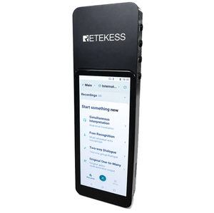 Système de traduction simultanée multilingue en temps réel par IA pour guides touristiques et conférences, avec plusieurs écouteurs et traduction automatique en direct. - Product Image 3