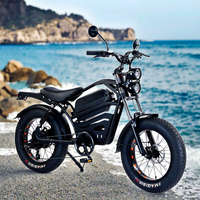 Vélo électrique 2025 Warehouse Ridstar Q20Mini avec moteur sans balais, batterie au lithium, pneus larges tout-terrain, vélo électrique de montagne, Dirt E-Bike