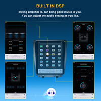 Autoradio Android 12,1 pouces pour Ford Mustang 2010-2014, navigation GPS, CarPlay sans fil, lecteur multimédia DSP