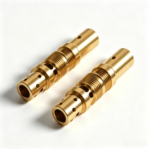 บริการงานกลึง CNC ชิ้นส่วนโมเดล 3 มิติ แบบกำหนดเอง อุปกรณ์เชื่อมต่อทางกลที่มีความแม่นยำสูง ผลิตจากอะลูมิเนียม เหล็ก พลาสติก ทองแดง และโลหะผสม - Product Image 1