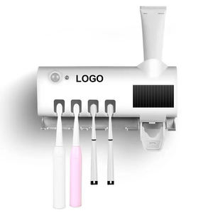 Esterilizador Doméstico Inalámbrico Recargable UV, Soporte para Cepillos de Dientes, Dispensador Automático de Pasta Dental - Product Image 1