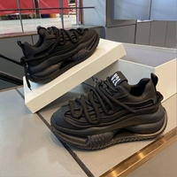 Chaussures de Course de Luxe pour Hommes Baskets Tendance Respirantes Toile Caoutchouc Semelle Intérieure EVA Doublure en Mesh Confort Printemps Été Hiver