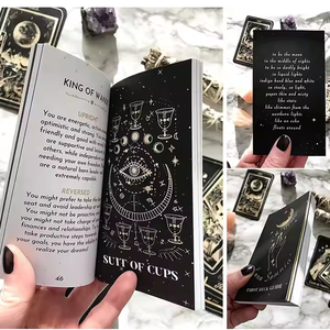 Alta qualità personalizzabile fabbrica veggente spirituale tarocchi affermazione carte da gioco Private Label Poker tarocchi carta materiale - Product Image 5