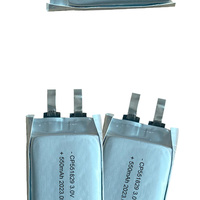 3.0v batterie de poche li-mno2 batterie au lithium manganèse ultra mince 3.0v CP551829 550mah batterie souple pour e-tag et carte d'identité