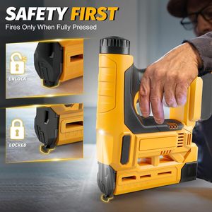 <span class=keywords><strong>Cloueur</strong></span> sans fil compatible avec batterie 20V Max, agrafeuse-<span class=keywords><strong>cloueur</strong></span> 2 en 1, 2000 clous, métal/plastique, <span class=keywords><strong>menuiserie</strong></span>, tapisserie (sans - Product Image 6