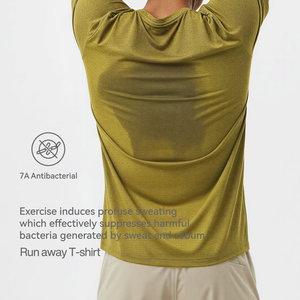 QUICKSHOW <span class=keywords><strong>RUDOLF</strong></span> 100g T-shirts de course à séchage rapide, respirants et anti-humidité, vêtements de sport actifs, entraînement en ville et en extérieur, unisexe - Product Image 3