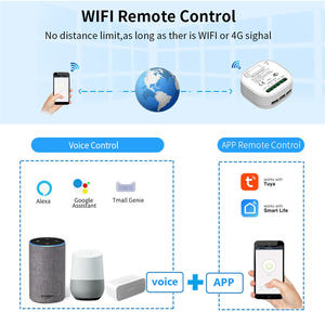 Interruptor de pared cinético inteligente LEDEAST QX302 impermeable de 2 botones con WiFi+RF433, auto-generación sin cableado para el hogar inteligente - Product Image 6