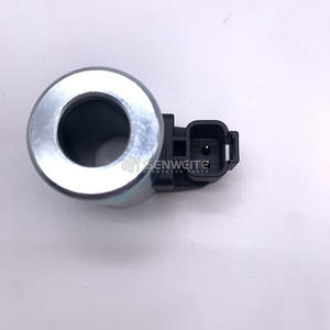 คอยล์โซลินอยด์วาล์ว Senwitt 12V 24V สำหรับปั๊มไฮดรอลิก อะไหล่รถขุด ความยาว 49 มม. - Product Image 2