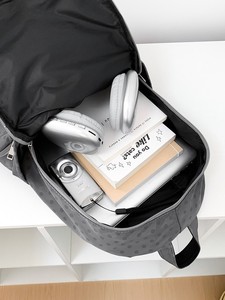 Zaino chic a pois in stile coreano per donna, borsa da scuola casual e versatile, zaino da viaggio leggero per studenti delle scuole medie - Product Image 4