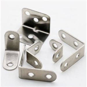 Support mural à 90 degrés en forme de L Support d'angle en acier inoxydable Support d'étagère d'angle en métal pour meubles Quincaillerie de meubles en <span class=keywords><strong>bois</strong></span> - Product Image 6