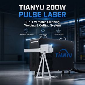 Grabador y Limpiador Láser Pulsado Portátil de 200W, Sin Daños al Sustrato - Product Image 1