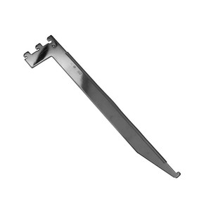 حامل رف زجاجي من الكروم المعدني لعرض المنتجات الجديدة للنظام الرأسي - Product Image 5