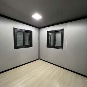 Maison conteneur préfabriquée en acier à double aile extensible, 2 chambres, villa moderne <span class=keywords><strong>de</strong></span> luxe, hôtel extérieur, bar, cuisine - Product Image 3