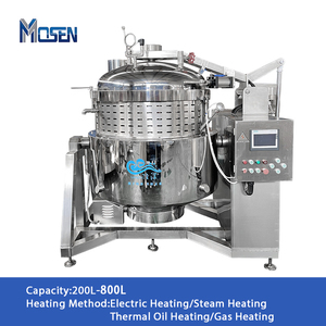 Khí công nghiệp/hơi nước/điện/nhiệt dầu sưởi ấm thương mại chế biến thực phẩm Nồi áp suất cao nấu ăn máy - Product Image 3